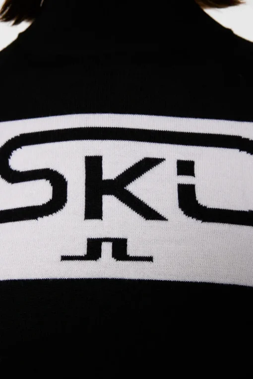 Ski|Knitwear<J.Lindeberg Kelby Knitted Sweater Black
