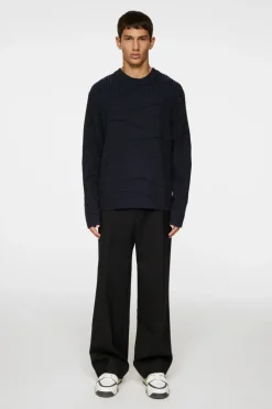 Knitwear|Tops<J.Lindeberg Ken Resonance Jacquard Crew KeyLargo