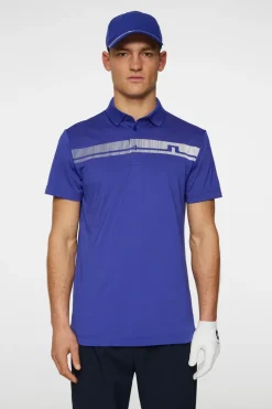 Golf|Polo Shirts<J.Lindeberg Klas Polo ClematisBlue