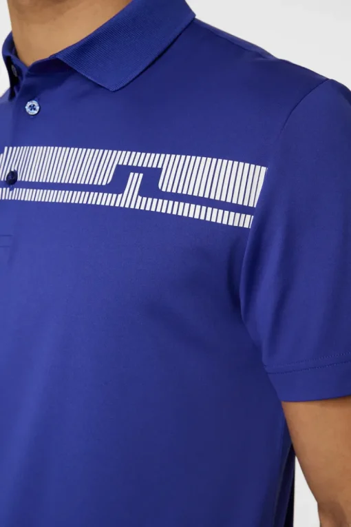 Golf|Polo Shirts<J.Lindeberg Klas Polo ClematisBlue