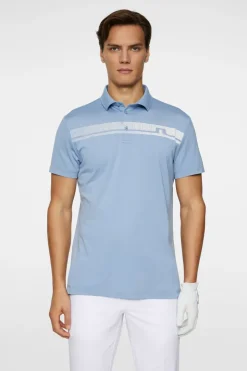 Golf|Polo Shirts<J.Lindeberg Klas Polo RainWashed