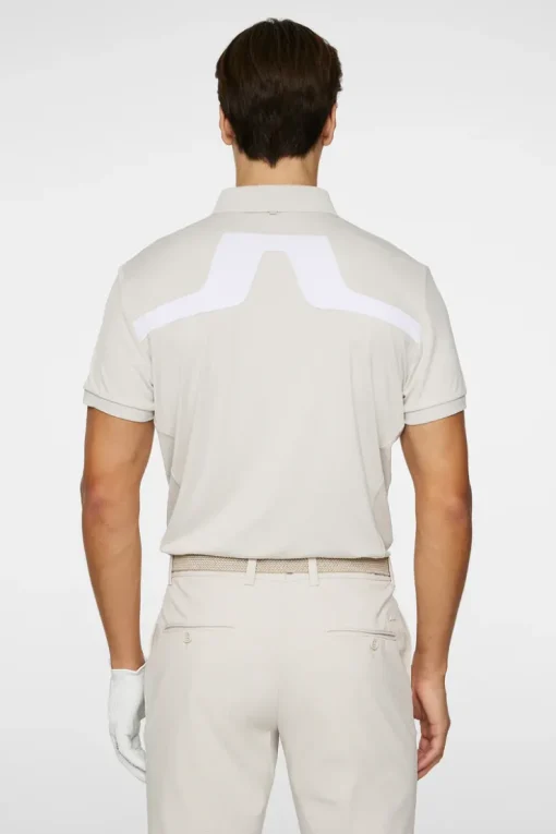 Golf|Polo Shirts<J.Lindeberg KV Polo Moonbeam
