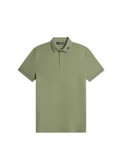 Golf|Polo Shirts<J.Lindeberg KV Print Polo TourGeoOliveS