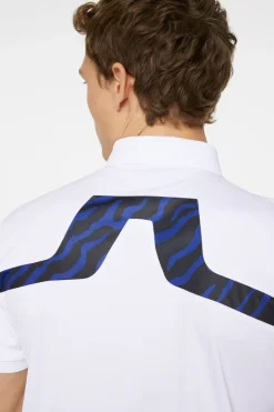 Golf|Polo Shirts<J.Lindeberg KV Print Polo TourTigerClematisM