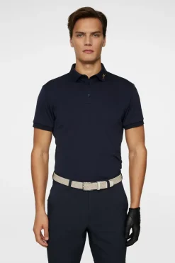 Golf|Polo Shirts<J.Lindeberg KV Print Polo TourTigerBrownM
