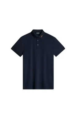Golf|Polo Shirts<J.Lindeberg KV Print Polo TourTigerBrownM