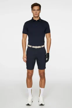 Golf|Polo Shirts<J.Lindeberg KV Print Polo TourTigerBrownM