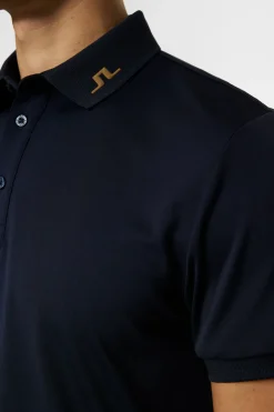 Golf|Polo Shirts<J.Lindeberg KV Print Polo TourTigerBrownM