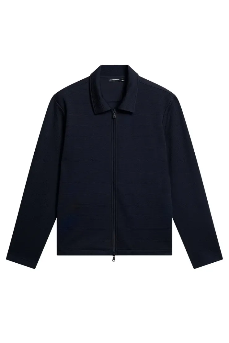 Sweatshirts|Tops<J.Lindeberg Lansa Jersey Zip Jacket JLNavy