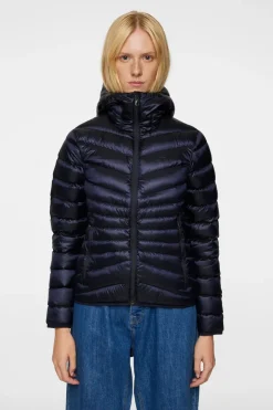 Jackets|Active<J.Lindeberg Lara Light Down Hood JLNavy
