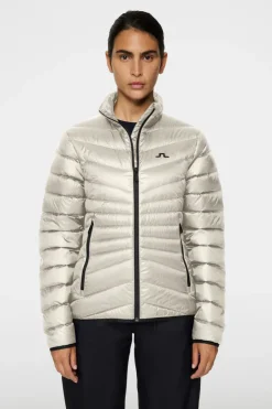 Jackets|Active<J.Lindeberg Lara Light Down Jacket Moonbeam