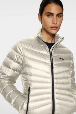 Jackets|Active<J.Lindeberg Lara Light Down Jacket Moonbeam