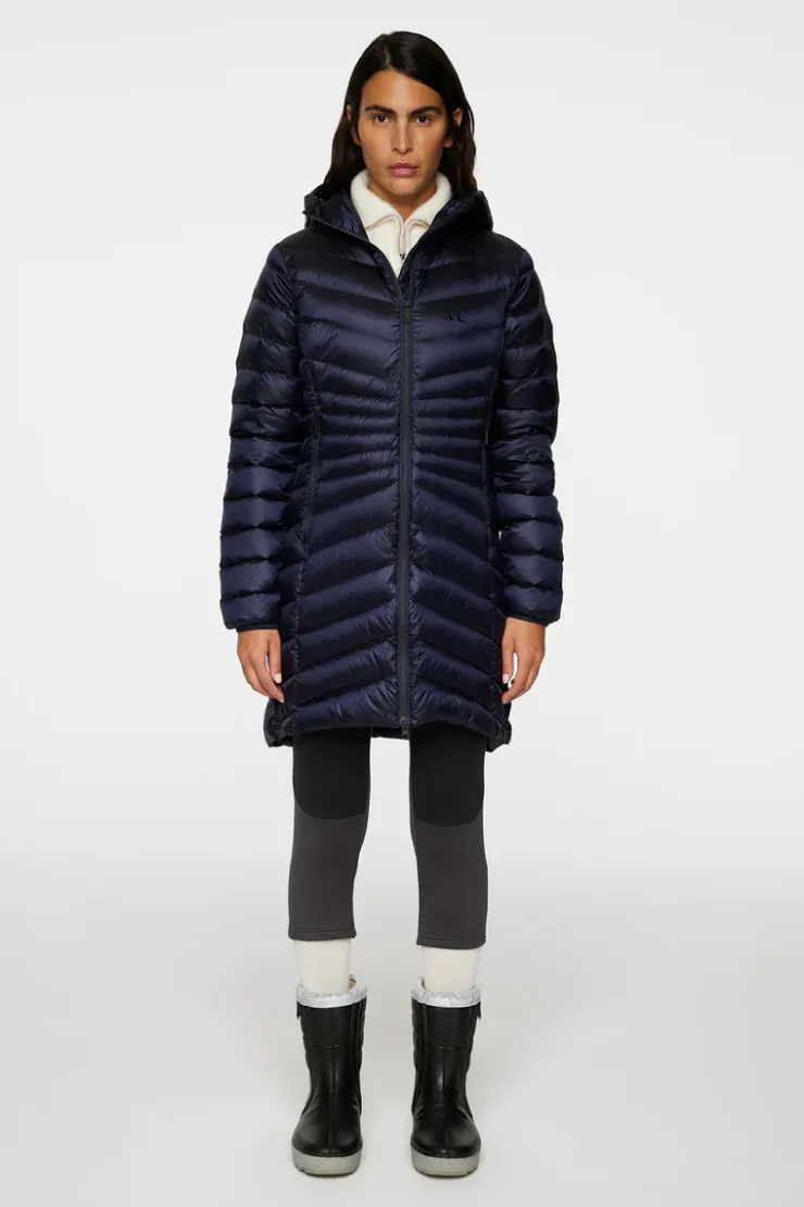 Jackets|Active<J.Lindeberg Lara Light Down Parka JLNavy