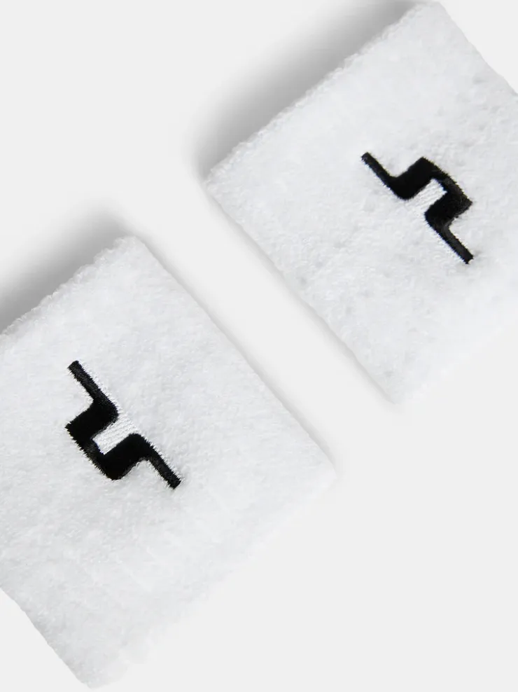 Tennis|Accessories<J.Lindeberg Leith Wristband White