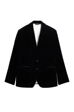 Suits & Tailoring|Blazers<J.Lindeberg Lenny S Velvet Blazer Black