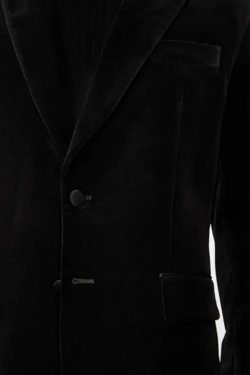 Suits & Tailoring|Blazers<J.Lindeberg Lenny S Velvet Blazer Black