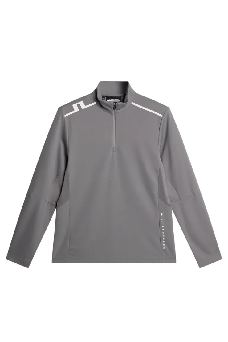 Golf|Base & Mid Layers<J.Lindeberg Leon Quarter Zip Mid Layer NightOwl