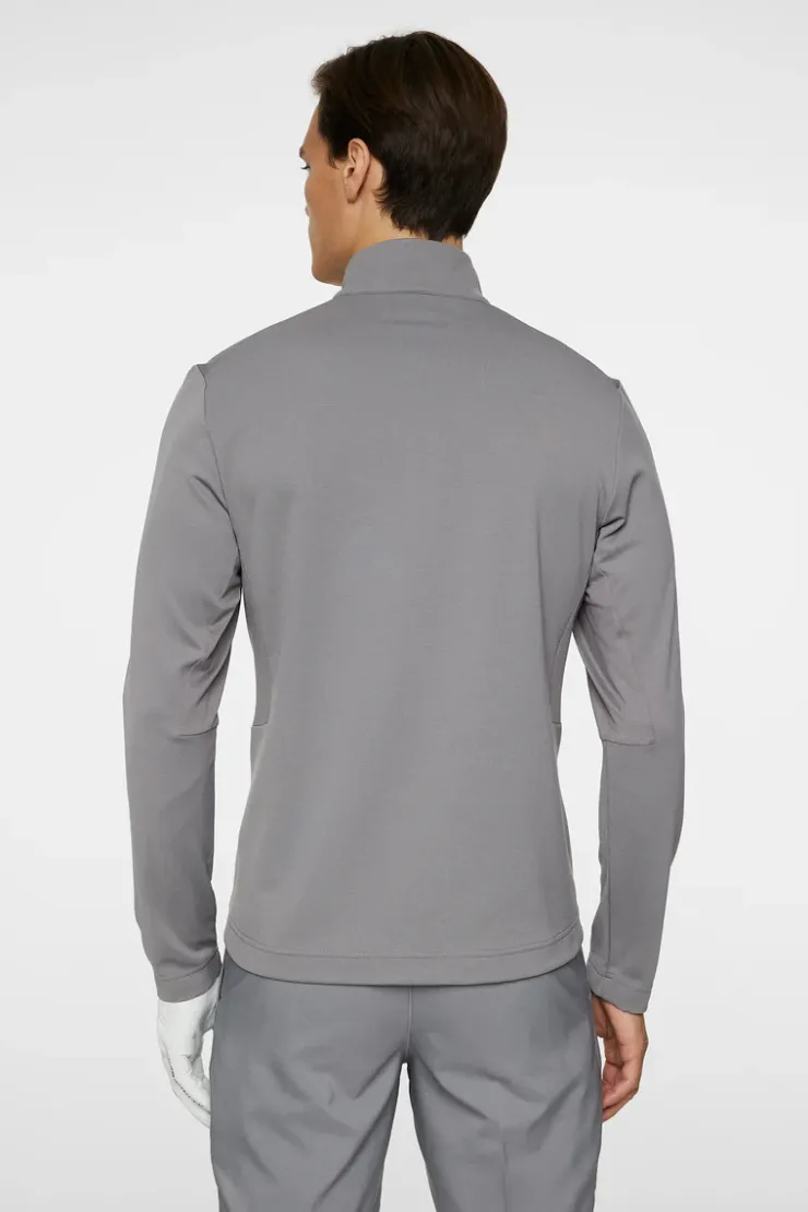 Golf|Base & Mid Layers<J.Lindeberg Leon Quarter Zip Mid Layer NightOwl