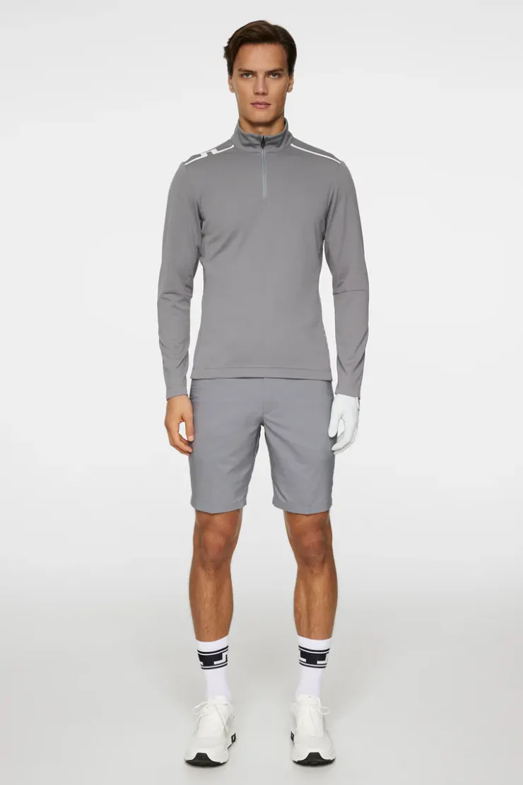 Golf|Base & Mid Layers<J.Lindeberg Leon Quarter Zip Mid Layer NightOwl