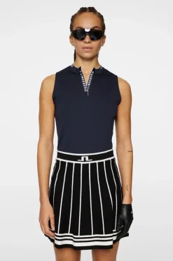 Golf|Tanks<J.Lindeberg Leya Sleeveless Top JLNavy