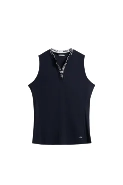 Golf|Tanks<J.Lindeberg Leya Sleeveless Top JLNavy