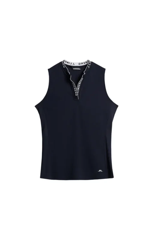 Golf|Tanks<J.Lindeberg Leya Sleeveless Top JLNavy