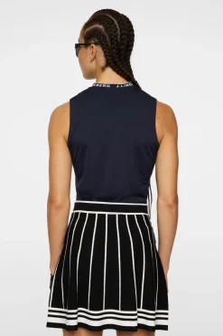 Golf|Tanks<J.Lindeberg Leya Sleeveless Top JLNavy