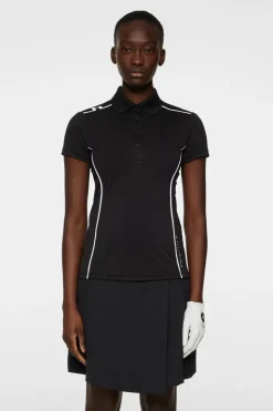 Golf|Tops<J.Lindeberg Leyla Polo Black