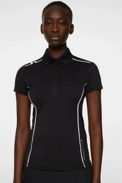 Golf|Tops<J.Lindeberg Leyla Polo Black