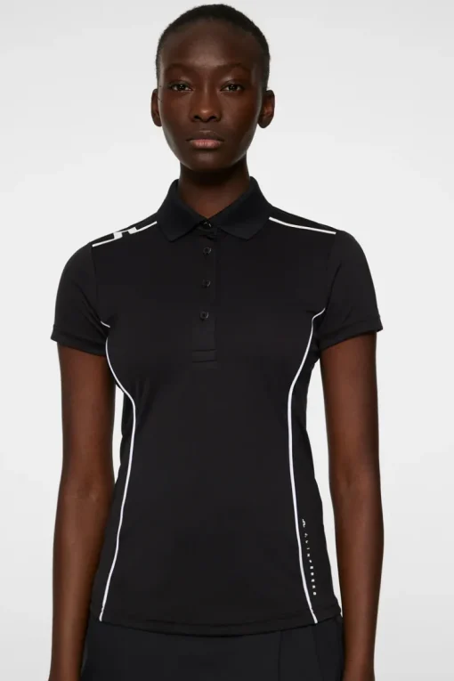 Golf|Tops<J.Lindeberg Leyla Polo Black