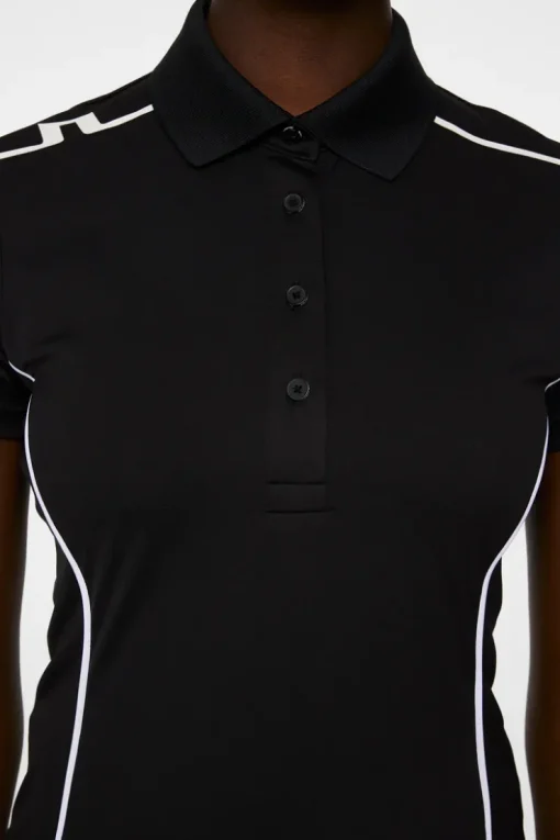 Golf|Tops<J.Lindeberg Leyla Polo Black