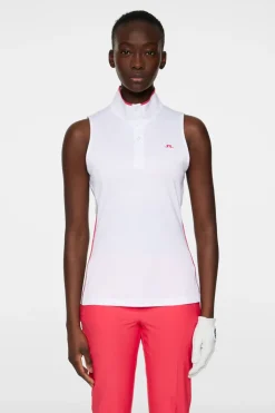 Golf|Tanks<J.Lindeberg Lili Sleeveless Top White