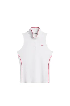 Golf|Tanks<J.Lindeberg Lili Sleeveless Top White