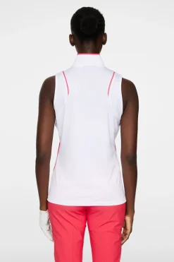 Golf|Tanks<J.Lindeberg Lili Sleeveless Top White