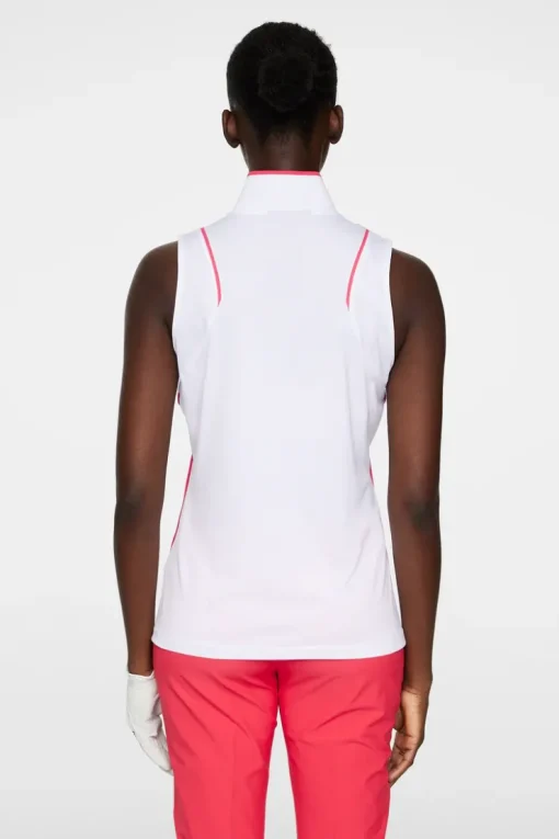 Golf|Tanks<J.Lindeberg Lili Sleeveless Top White