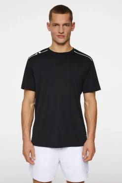 T-shirts|Tennis<J.Lindeberg Lio T-shirt Black