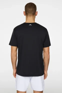 T-shirts|Tennis<J.Lindeberg Lio T-shirt Black