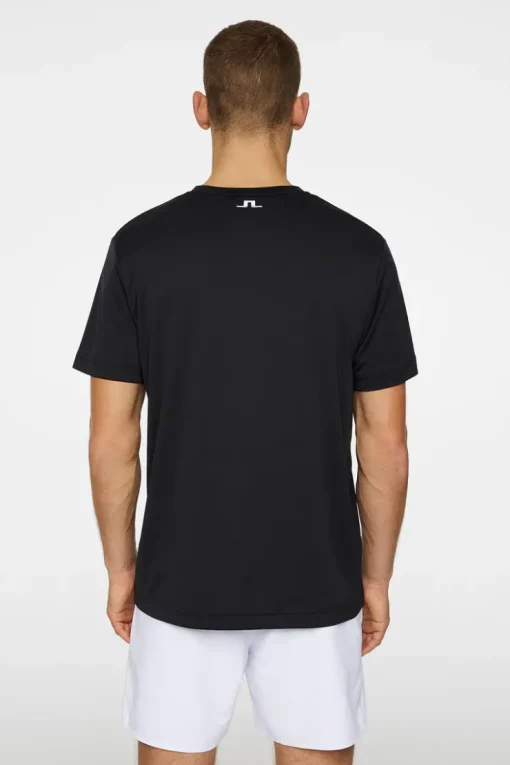 T-shirts|Tennis<J.Lindeberg Lio T-shirt Black
