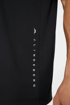 T-shirts|Tennis<J.Lindeberg Lio T-shirt Black