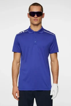 Golf|Polo Shirts<J.Lindeberg Lionel Polo ClematisBlue