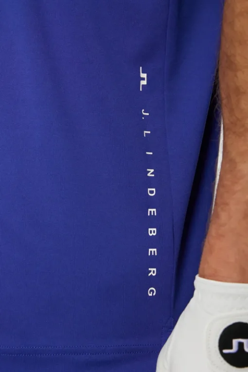 Golf|Polo Shirts<J.Lindeberg Lionel Polo ClematisBlue