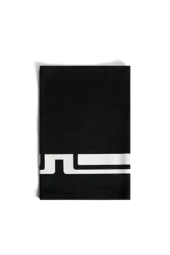 Ski|Ski<J.Lindeberg Logo Neck Gaiter Black