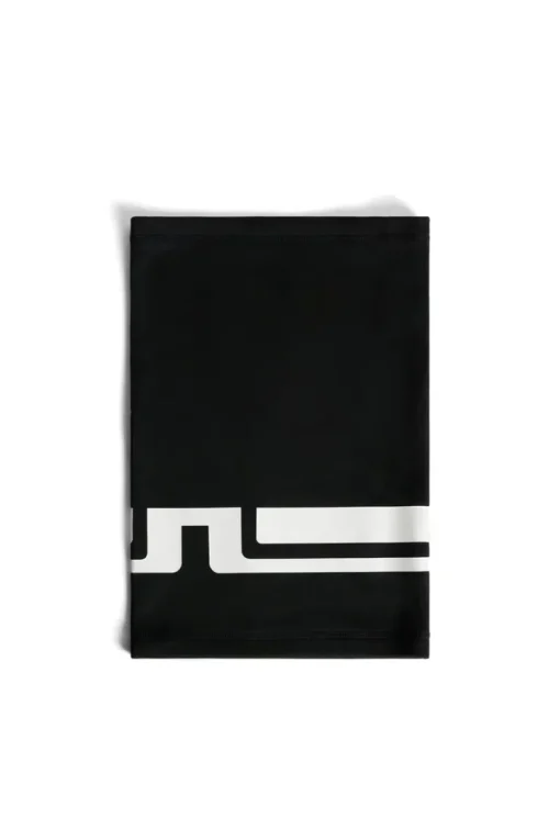 Ski|Ski<J.Lindeberg Logo Neck Gaiter Black