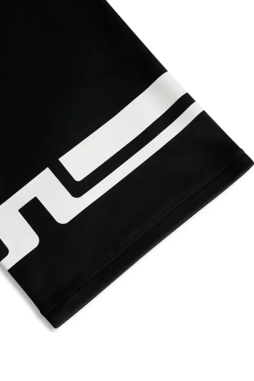 Ski|Ski<J.Lindeberg Logo Neck Gaiter Black