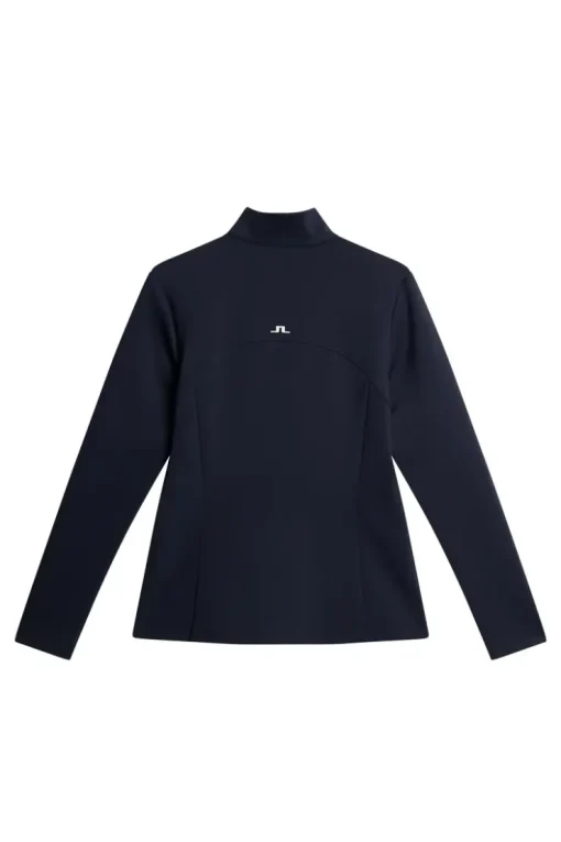 Golf|Base & Mid Layers<J.Lindeberg Lorelei Quarter Zip Mid Layer JLNavy