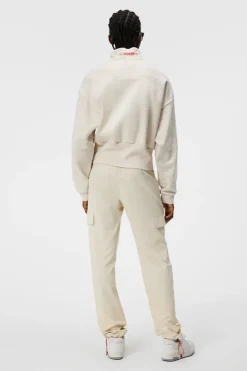 Base & Mid Layers|Outdoor<J.Lindeberg Lucia Zip Mock Neck BeigeMelange