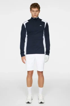 Ski|Tops<J.Lindeberg Lukas Quarter Zip Mid Layer JLNavy