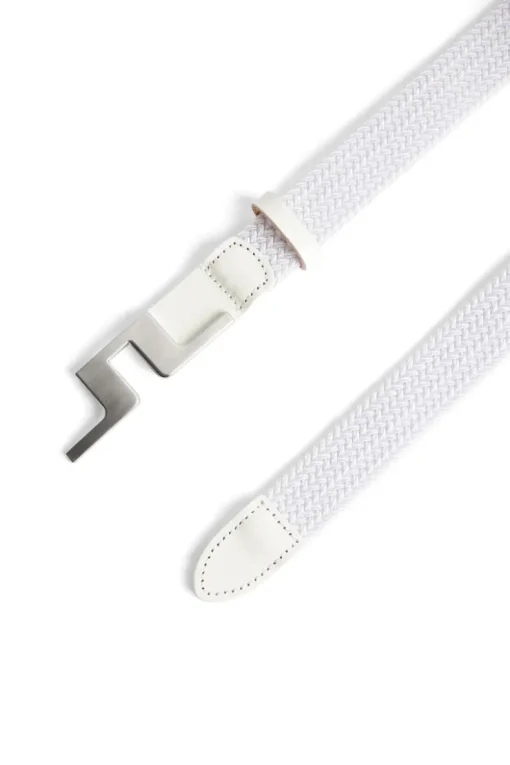 Golf|Golf Belts<J.Lindeberg Lykke Braided Belt White