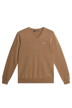 Golf|Tops<J.Lindeberg Lymann Knitted Sweater TigersEye