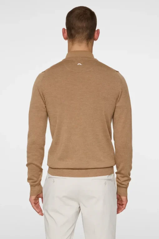 Golf|Tops<J.Lindeberg Lymann Knitted Sweater TigersEye